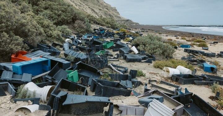 Diez toneladas de plásticos retiradas de las playas chubutenses