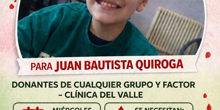 Piden con urgencia donantes de sangre para un niño de Comodoro Rivadavia