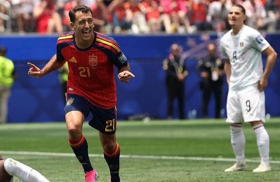 España venció 3-0 a Austria y avanzó a octavos de final de Mundial FIFA 2026