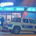 Rompió un vidrio y terminó detenido en pleno centro