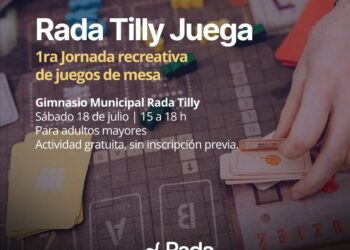 Rada Tilly organiza su primera jornada de juegos de mesa para adultos mayores
