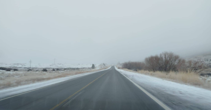 Nieve y hielo complican rutas en Chubut: piden máxima precaución