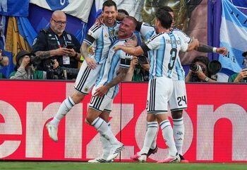 Argentina le ganó a Suiza y ahora va contra Inglaterra