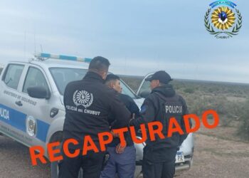 Recapturaron al preso fugado en Trelew