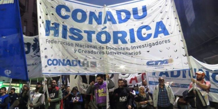Paro nacional universitario para este miércoles, convocado por CONADU Histórica