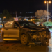 Accidente y vuelco sin lesionados en el Barrio Quirno Costa