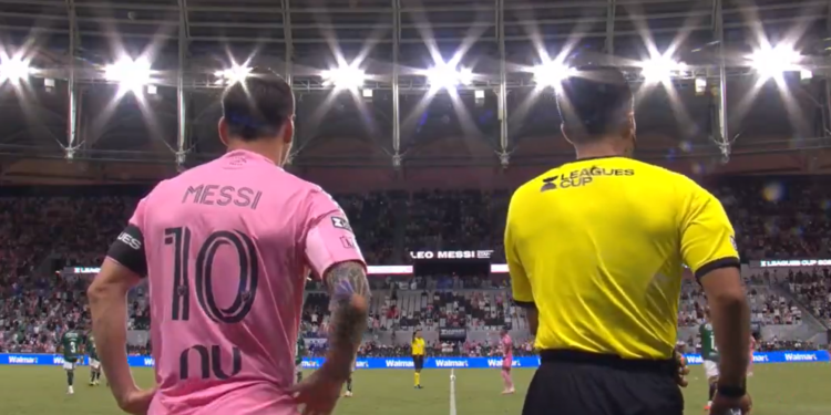 El abrazo que conmovió al mundo protagonizado por Messi y Romaña se transformo en un momento viral en la Leagues Cup