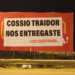 En plena crisis del transporte apareció un cartel contra la conducción de UTA y horas después fue pintado