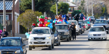 Catorce años de sonrisas, familias y vecinos recorrieron los barrios del sur