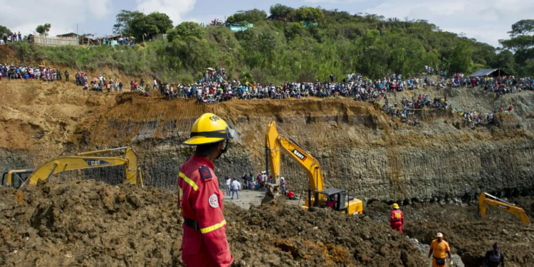 Derrumbe en mina de oro en Nariño deja 13 muertos