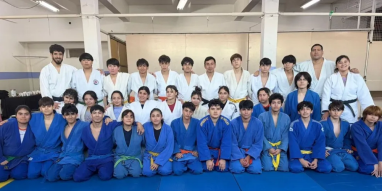 Concentración del equipo de Judo chubutense con 19 atletas rumbo a la Araucanía y EPADE