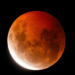 En la madrugada el eclipse ilumino el Calafate