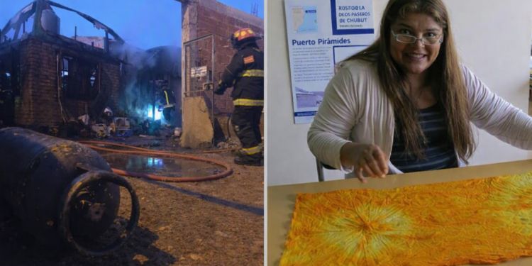 En Comodoro una mujer y sus mascotas murieron en un incendio