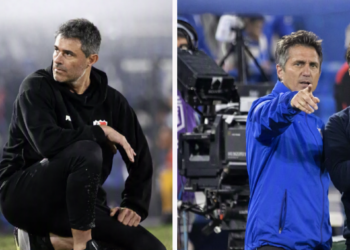 Barros Schelotto y Vaccari protagonizaron un cruce en el túnel tras el empate