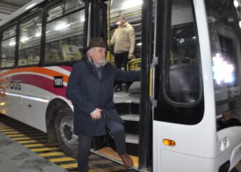 El intendente  visitó la base operativa de Solbus