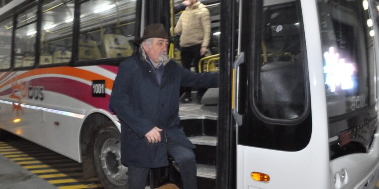 El intendente  visitó la base operativa de Solbus