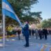 Macharashvili encabezó el acto por el aniversario de la muerte de San Martín