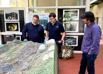 Glinski recorrió Futaleufú y adelantó que trabaja en un proyecto para que la nueva concesión beneficie a los chubutenses