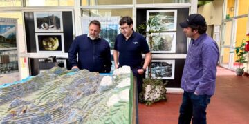 Glinski recorrió Futaleufú y adelantó que trabaja en un proyecto para que la nueva concesión beneficie a los chubutenses