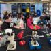 Entre fósiles, plantas y juegos, los chicos fueron Guardianes de la Estepa