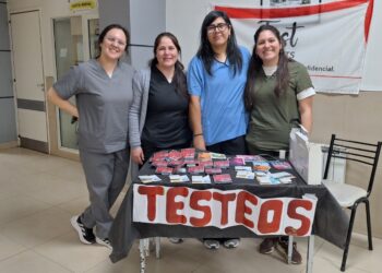 Exitosa campaña de testeo rápido en el Hospital Regional