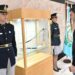 La réplica del Sable Corvo de San Martín se exhibe por primera vez en la Casa de Gobierno