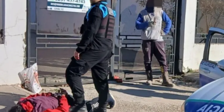 Detenido en Pueyrredón tras robar una amoladora en una obra en construcción