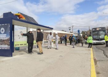 Comodoro avanza con la instalación de nuevas garitas de última generación