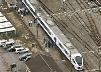 Tragedia ferroviaria en Japón, un tren arrolló y mató a cuatro trabajadores