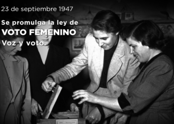 23 de septiembre es el día de la sonrisas y derechos políticos de la mujer