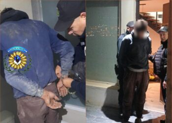 Un hombre fue sorprendido dentro de un domicilio tras activación de alarma