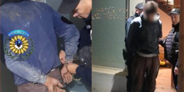 Un hombre fue sorprendido dentro de un domicilio tras activación de alarma