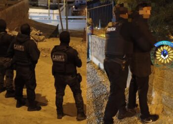 Intento de robo y detención en el barrio Newbery de Comodoro Rivadavia