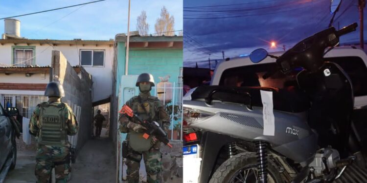 Allanaron una vivienda en Puerto Madryn y desarticularon una presunta venta de drogas bajo modalidad delivery