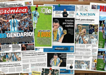 La reacción de la prensa europea tras el retiro de Messi