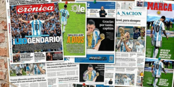 La reacción de la prensa europea tras el retiro de Messi