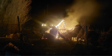 Incendio destruyó la casa de la madre de Ángel López
