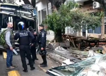 investigan el accidente del colectivo 29 ocurrido en Palermo