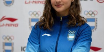 Catalina Serio obtuvo la medalla de oro en pentatlón moderno en los XIII Juegos Suramericanos