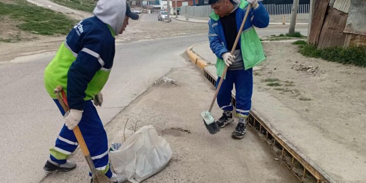 Urbana reforzó tareas de limpieza por las lluvias