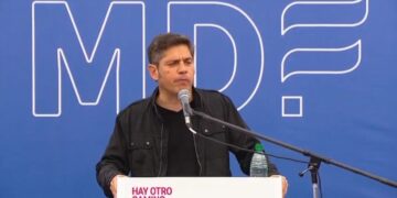 Kicillof lanzó su candidatura a la presidencia