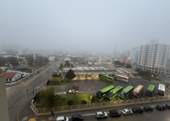 Domingo con niebla y lluvias