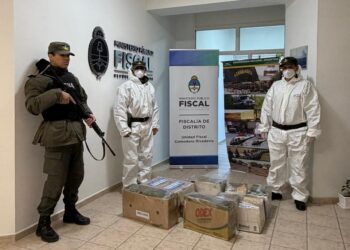Incineración de drogas secuestradas en Comodoro Rivadavia
