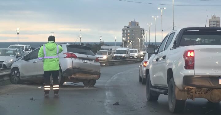 Accidente de transito sin heridos en Ruta 3