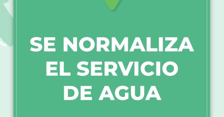 Se normaliza el servicio de agua en Comodoro tras tareas de mantenimiento