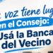 Vecinos impulsan la “banca del vecino” en Comodoro Rivadavia