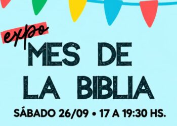 Hola, ¿cómo están? Somos de la Iglesia Cristiana Evangélica y queremos compartir con ustedes una actividad abierta a toda la comunidad de Comodoro Rivadavia. 📖 EXPO MES DE LA BIBLIA 📅 Sábado 26 de septiembre 🕔 De 17:00 a 19:30 hs. 📍 Juan de Dios Trevisan y Av. Constituyentes, frente a cancha Huracán. Será una exposición preparada por los niños del Club Bíblico, donde las distintas clases presentarán diferentes propuestas para conocer más sobre la Palabra de Dios. 🔴 Clase 1 a 6 años: “¡La Biblia es como: miel, agua, lámpara, espejo, semilla y pan!” 🔵 Clase 7 a 9 años: * “La importancia de la Biblia en nuestro idioma” * “La Biblia es como un espejo” 🟡 Clase Pre: * “El poder de la Palabra” * Juegos y más. 🟢 Clase Mayores: * “Preguntas que sí tienen respuestas” * “Café con Jesús”  La propuesta busca que las familias y vecinos puedan acercarse, conocer más sobre la Biblia y compartir una tarde diferente junto a los niños del Club Bíblico. La entrada es abierta a la comunidad. ¡Los esperamos! Si es posible, agradeceríamos muchísimo que puedan ayudarnos a difundir la actividad en sus redes, agenda o medio de comunicación. Les enviamos el flyer con toda la información. 🙏📖 Iglesia Cristiana Evangélica – Club Bíblico