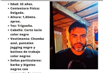 Buscan a Néstor Luciano Barría en Comodoro Rivadavia
