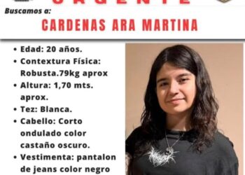Buscan a una joven desaparecida en Comodoro Rivadavia