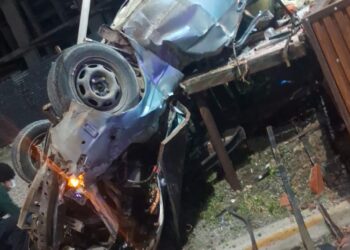 Tragedia en la curva a la atura de Jumbo: un vuelco dejó un fallecido y dos heridos